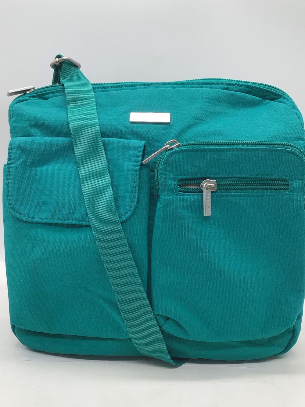 Baggallini Turquoise Nylon Crossbody Bag